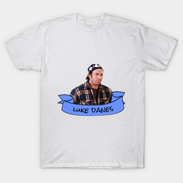 Luke Danes Flower Crown T-Shirt by lunalovebad